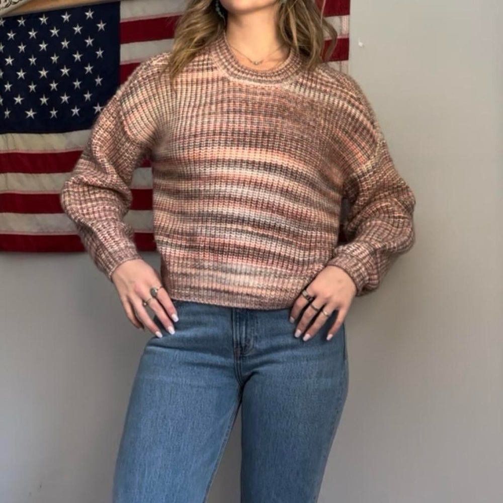 Altar’d State Multicolor Knit Sweater